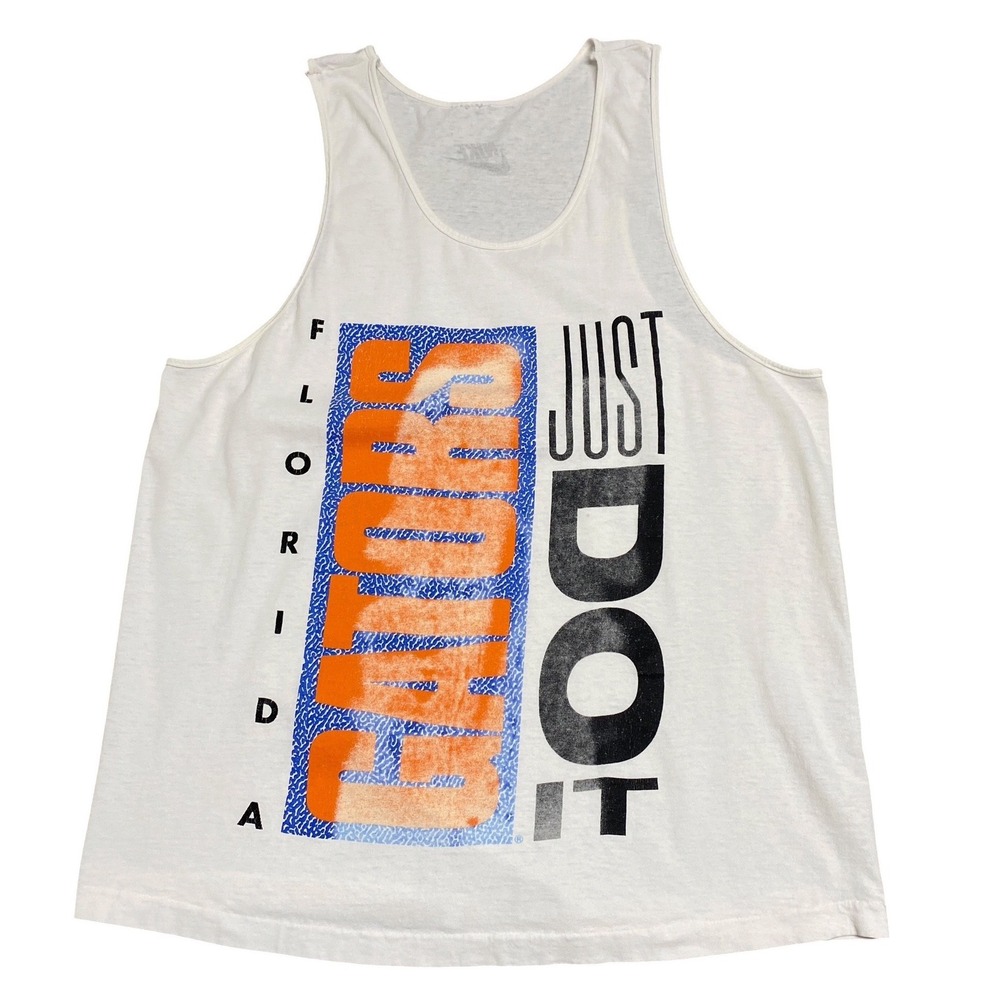 Vintage Nike Florida Gators Tank Top White
